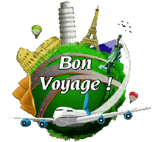 Messages French Bon Voyage Fond Transparent 04 
