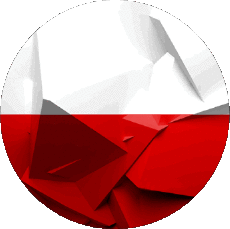 Flags Europe Poland Round 