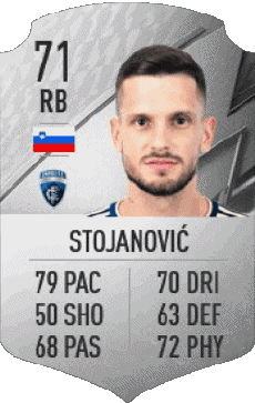 Videogiochi F I F A - Giocatori carte Slovenia Petar Stojanovic 