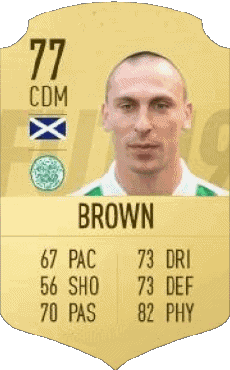 Multi Media Video Games F I F A - Card Players Scotland Scott Brown 