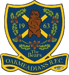 Sportivo Rugby - Club Mondo - Logo Inghilterra O Oakmeadians RFC 