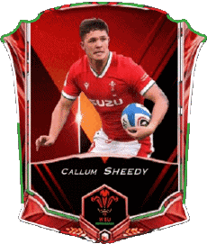 Sports Rugby - Players Wales Team 2022 Callum Sheedy 
