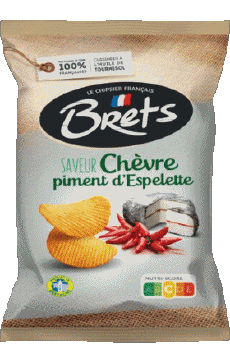 Chèvre Piment D&#039;Espelette-Comida Aperitivos - Chips - Snack Francia Brets 