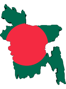 Drapeaux Asie Bangladesh Divers 