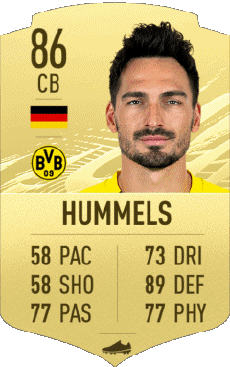 Multi Media Video Games F I F A - Card Players Germany Mats Hummels 