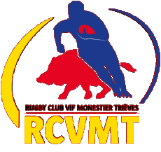 Sport Rugby Club Frankreich Logo Dept 38 RC Vif Monestier Trieves 