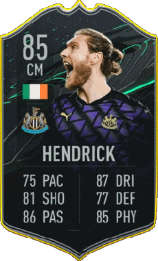 Multimedia Vídeo Juegos F I F A - Jugadores  cartas Irlanda Jeff Hendrick 