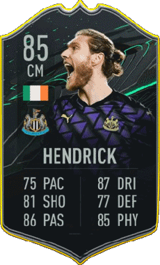 Multimedia Videospiele F I F A - Karten Spieler Irland Jeff Hendrick 
