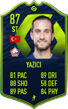 Multimedia Vídeo Juegos F I F A - Jugadores  cartas Turquía Yusuf Yazici 