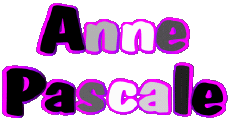 First Names FEMININE - France A Composed Anne Pascale 