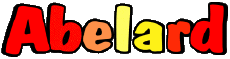 Prénoms MASCULIN - France A Abelard 