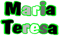 First Names FEMININE - Italy M Composed Maria Teresa 