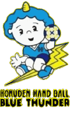Sports HandBall Club - Logo Japon Hokuriku Electric Power Blue Thunder 