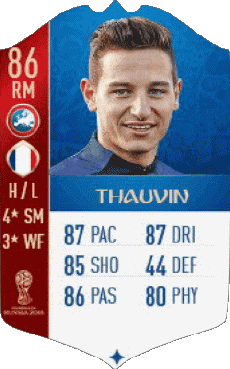 Multimedia Videogiochi F I F A - Giocatori carte Francia Florian Thauvin 