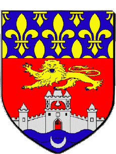 Blason-Drapeaux France Départements - Villes 33 BORDEAUX Blason