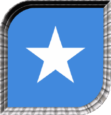 Bandiere Africa Somalia Quadrato 