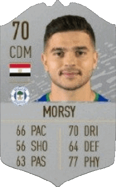 Multimedia Videospiele F I F A - Karten Spieler Ägypten Sam Morsy 