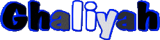 Nome FEMMINILE - Maghreb Musulmano G Ghaliyah 