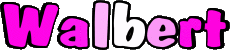 Prénoms MASCULIN - France W Walbert 