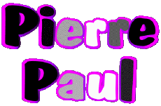 Nombre MASCULINO - Francia P Pierre Paul 