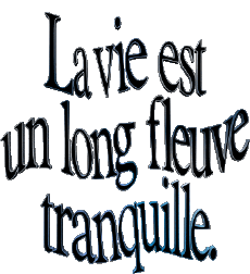Multimedia Filme Frankreich Humor Verschiedene La vie est un long fleuve tranquille 