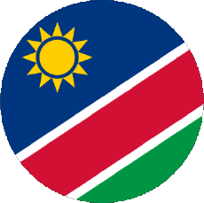 Bandiere Africa Namibia Tondo 