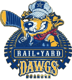 Sport Eishockey U.S.A - S P H L Roanoke Rail Yard Dawgs 