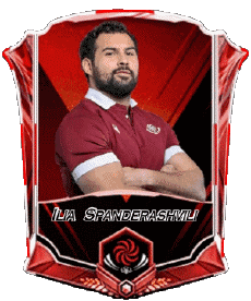Sports Rugby - Joueurs Géorgie Equipe 2025 Ilia Spanderashvili 
