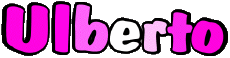Prénoms MASCULIN - Italie U Ulberto 