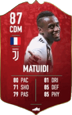 Multimedia Videospiele F I F A - Karten Spieler Frankreich Blaise Matuidi 