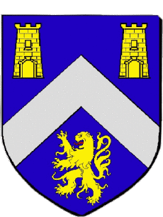 Blasón-Banderas Francia Departamentos - Ciudades 92 VILLE D_AVRAY Blasón