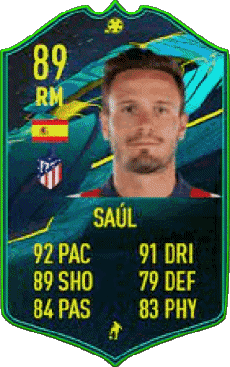 Multi Media Video Games F I F A - Card Players Spain Saúl Ñíguez Esclápez 