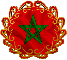 Flags Africa Morocco Form 01 