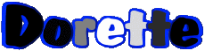 Prénoms FEMININ - Allemagne D Dorette 