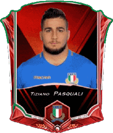 Sport Rugby - Spieler Italien Tiziano Pasquali 