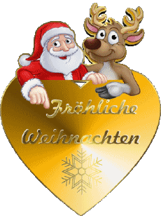 Messages Allemand Fröhliche  Weihnachten Serie 06 