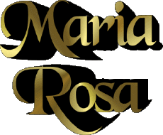 Prénoms FEMININ - Italie M Composé Maria Rosa 