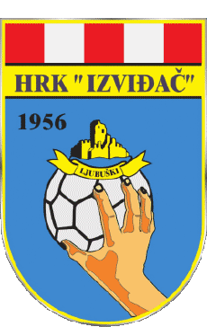 Sport Handballschläger Logo Bosnien und Herzegowina HRK Izvidac 