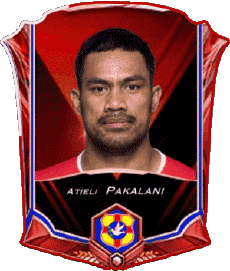Sports Rugby - Joueurs Tonga Atieli Pakalani 