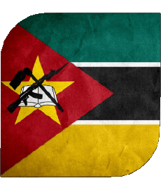 Fahnen Afrika Mozambique Platz 