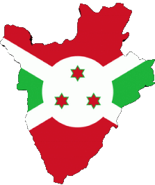 Fahnen Afrika Burundi Verschiedene 