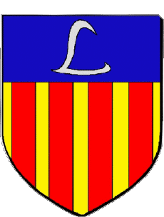 Blasone-Bandiere Francia Dipartimenti - Città 48 LANGOGNE 