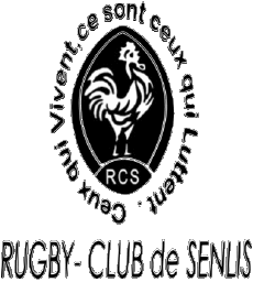 Sports Rugby Club France Logo Dept 60 RC Senlis 