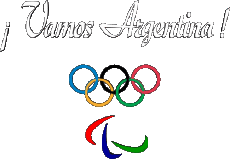 Mensajes Español Vamos Argentina Juegos Olímpicos 