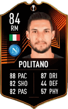 Multimedia Vídeo Juegos F I F A - Jugadores  cartas Italia Matteo Politano 