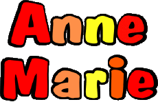 First Names FEMININE - France A Composed Anne Marie 