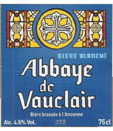 Boissons Bières Belgique Abbaye de Vauclair 