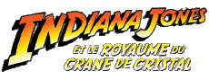 Multimedia Películas Internacional Indiana Jones Y el reino de la calavera de cristal Logotipo Francés 