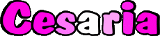 First Names FEMININE - Spain C Cesaria 