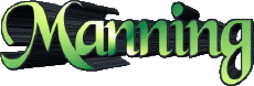 First Names MASCULINE -  UK - USA - IRL - AUS - NZ M Manning 